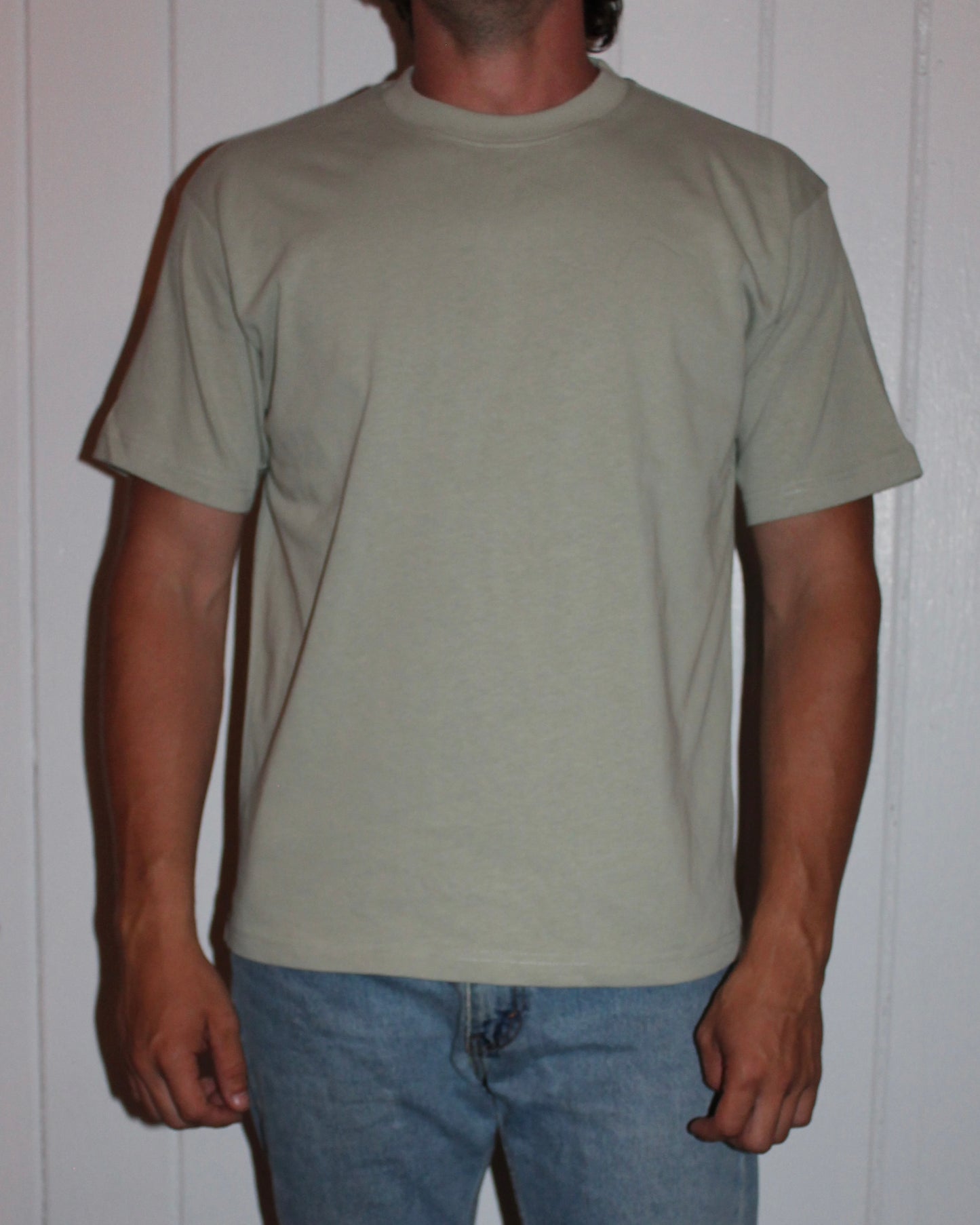 Boxy Tee - Sage