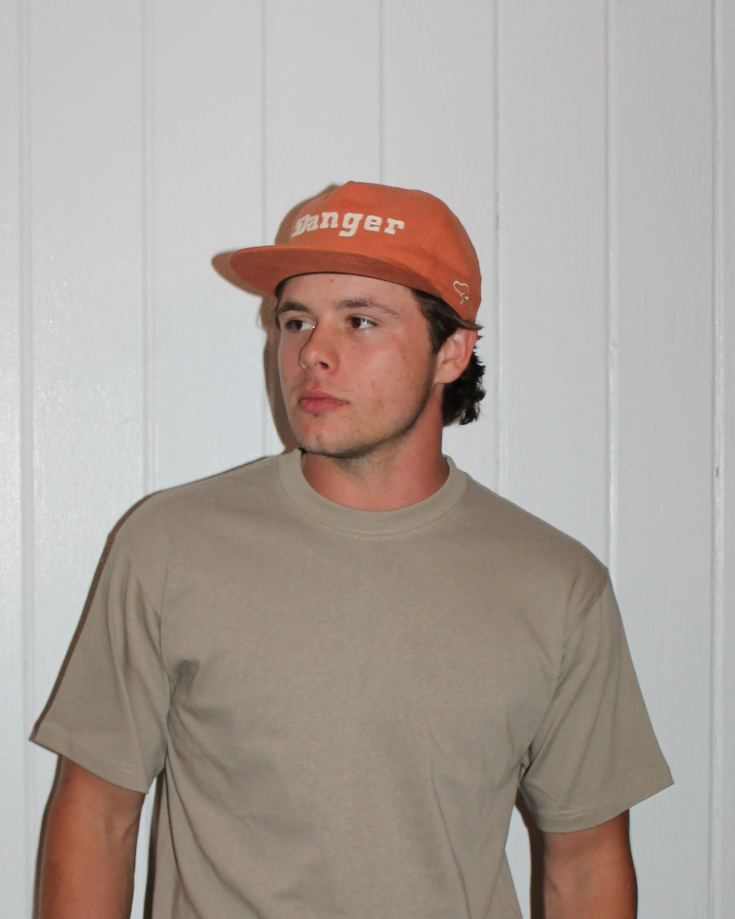 Danger Snapback Hat - Burnt Orange