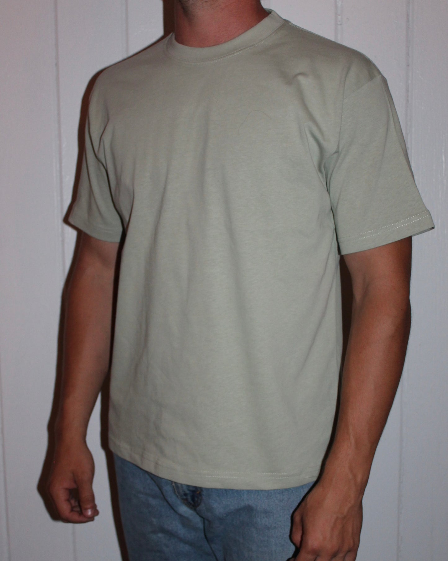 Boxy Tee - Sage