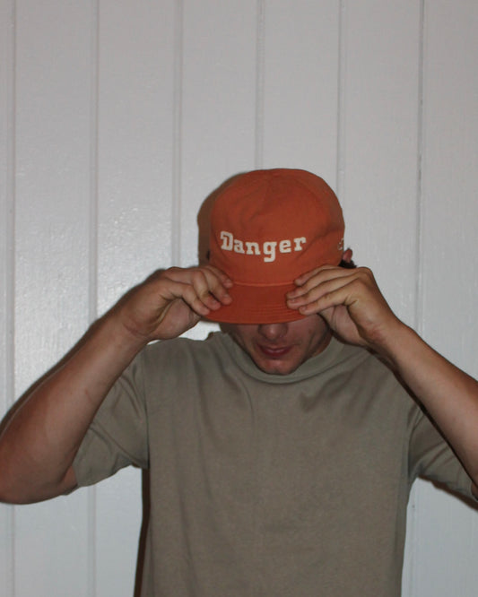 Danger Snapback Hat - Burnt Orange